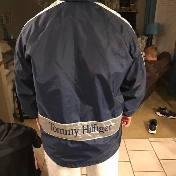 Tommy Hilfiger Blue Yacht Jacket Xl - Picture 6 of 8
